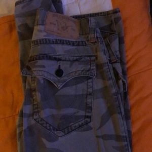 True religion camp pants